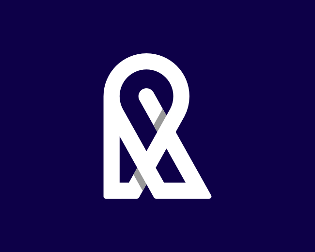 Letter R Pin Logo