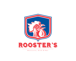 Rooster's Grill and Bar Logo