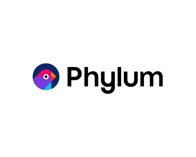 Phylum, software development security logo design