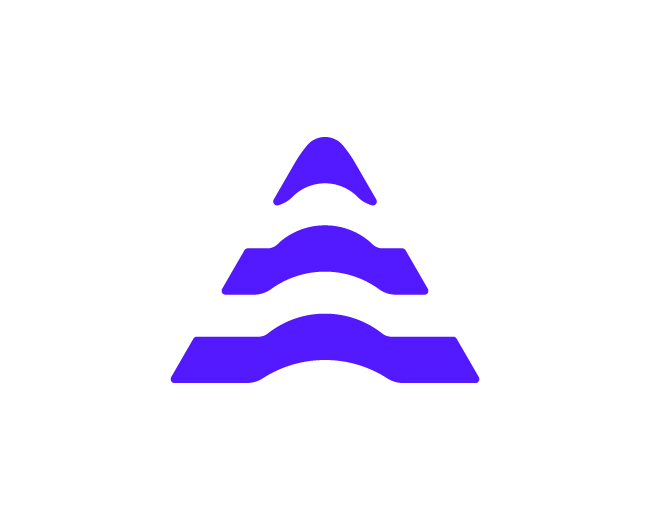 Abstract Letter A Logo // For Sale