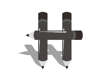 H Pencil Logo