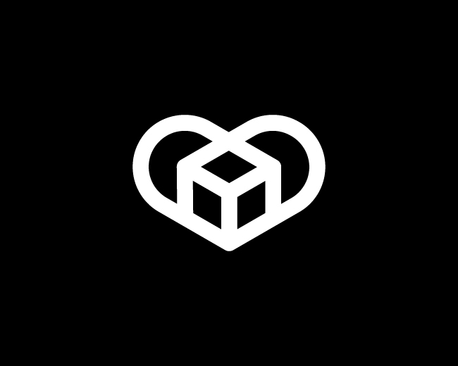 A box inside the heart - Heart, Arrow, Box, Hexago