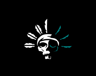 Skull Apache logo
