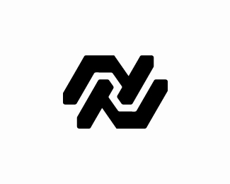 Modern Letter N Logo