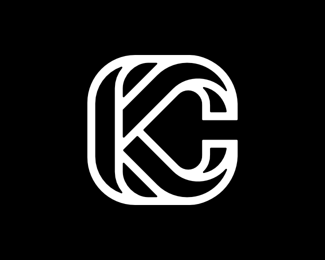 Letter CK KC Logo