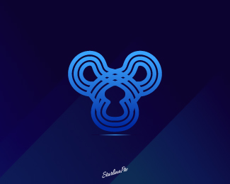 Deer-Inspired Security Logo Mark