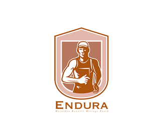 Endura Marathon Running Logo