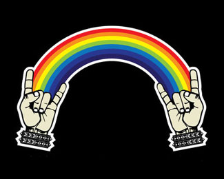 Rainbows are metal
