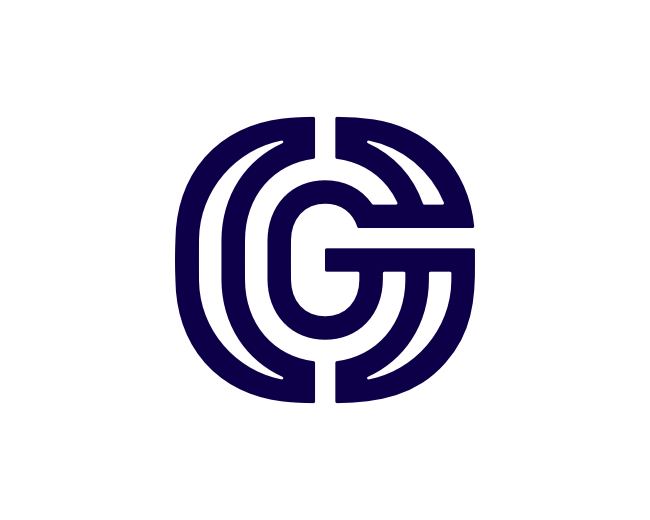 Letter G Multiline Logo