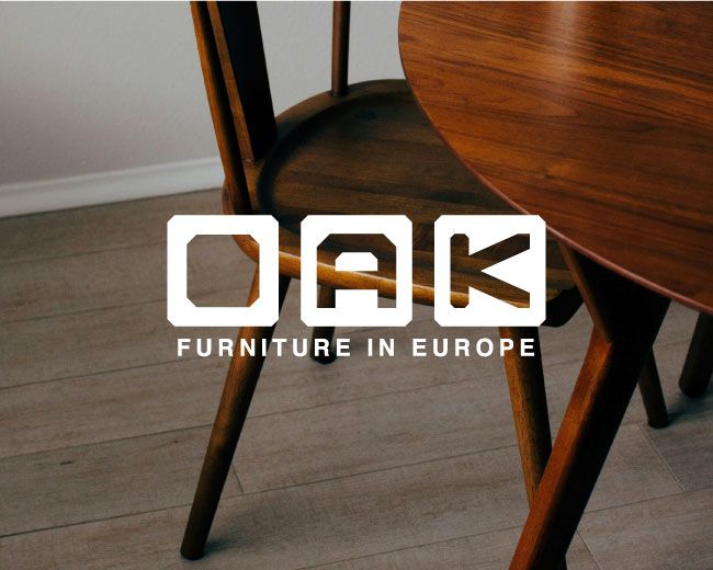 OAK - Furniture Logo and Brand Identity Design