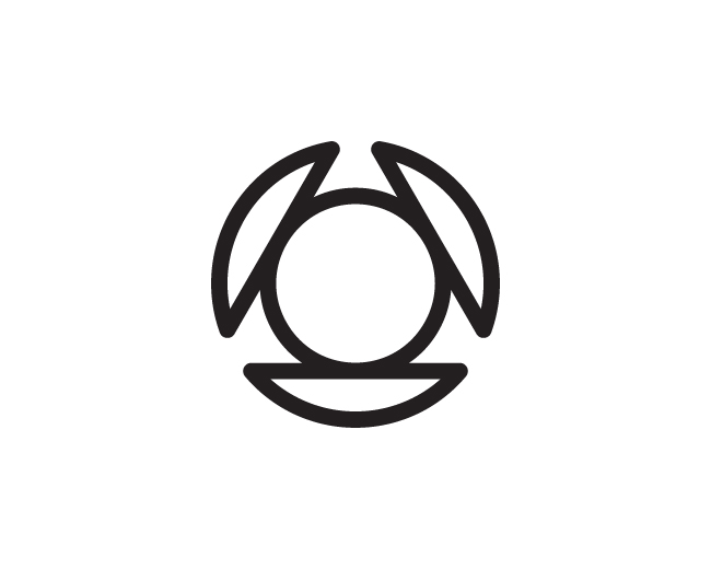 Abstract Futuristic Symbol Mark