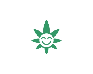 Cute Smile Cannabis Logo