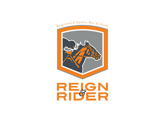Reign Rider Sports Bar Logo