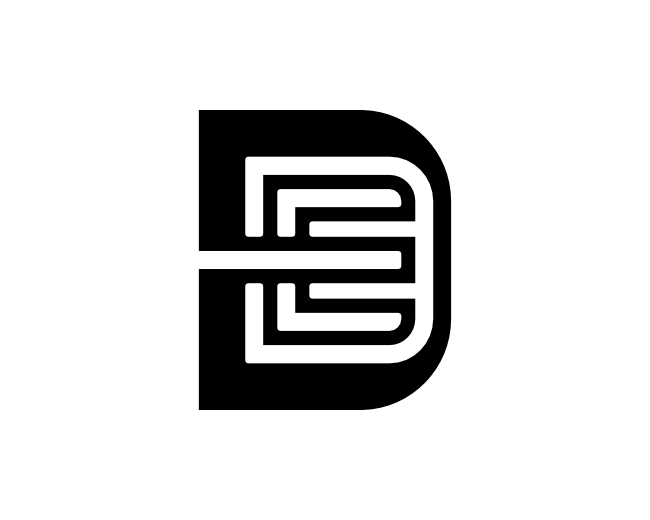 Letter DE Initial ED Monogram Logo