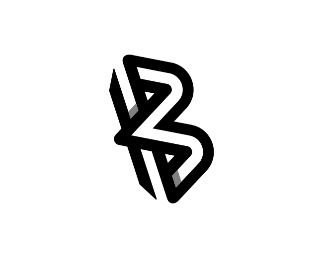BM Or MB Letter Logo