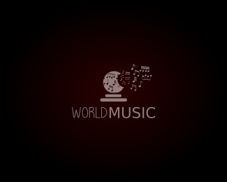 Logopond - Logo, Brand & Identity Inspiration (Music logo world instrument)