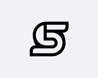 Ambigram SR Logo