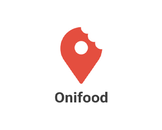 Food delivery application logo design