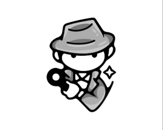 Mystery Detective Mascot Logo