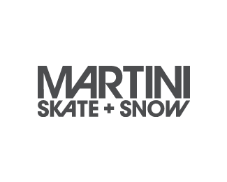 Martini Skate + Snow Logo 1