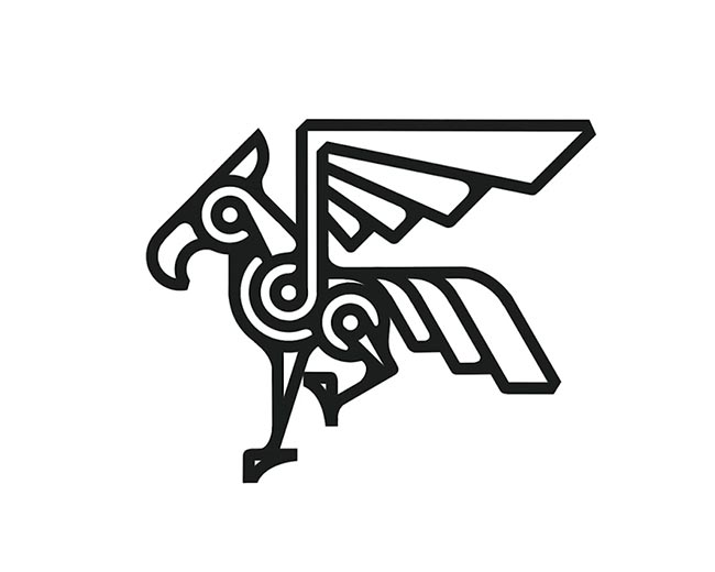 Parrot logomark design
