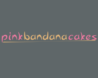 pink bandana cakes