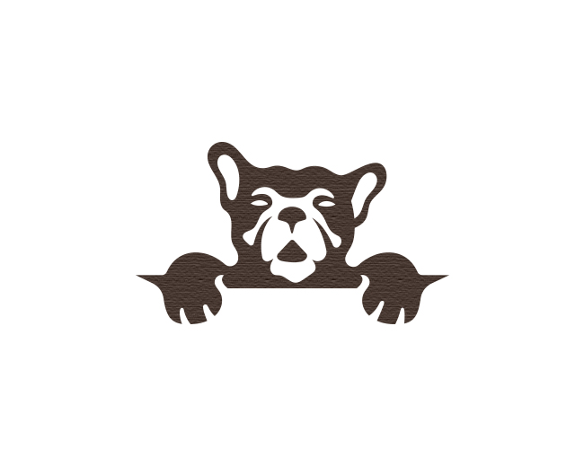 Bulldog Puppy Logo