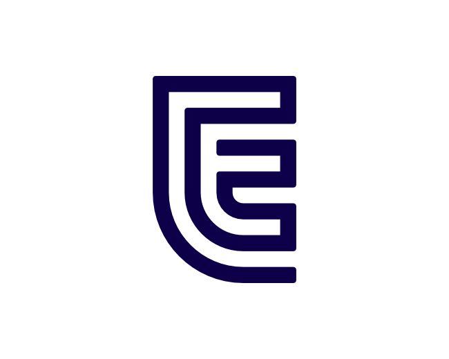 Letter EF FE Logo