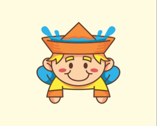 Boy Boat Hat Logo