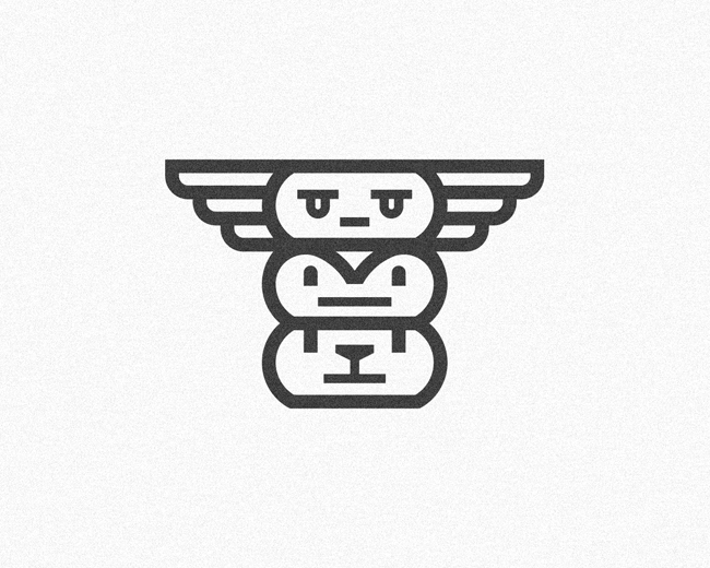 Monster Totem logomark design
