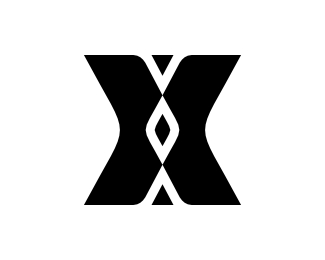 X Polygon Letter Logo