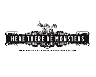 Here There Be Monsters Logo #3