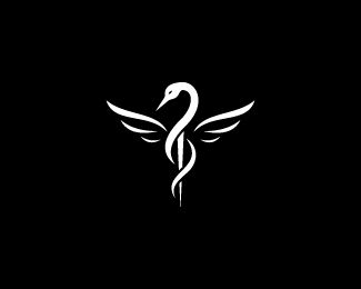 Elegant Swan Pharmacy Logo