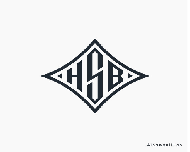 H S B Monogram Logo