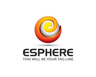 Esphere (Letter E) Logo