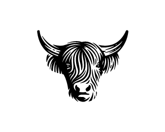 Highland Cow Logo