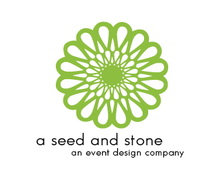 a seed and stone
