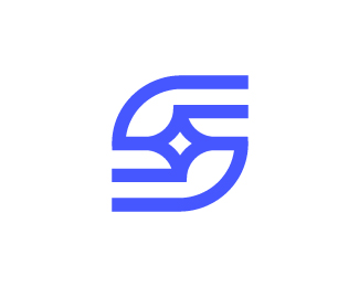 Letter S Star Logo