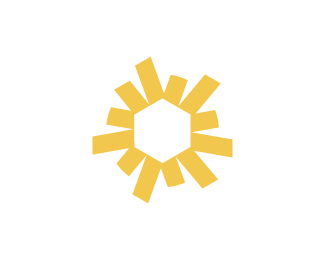 solar logo - sun logo