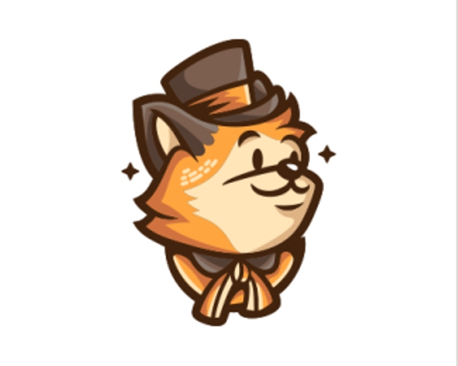 Elegant Fox Animal Logo