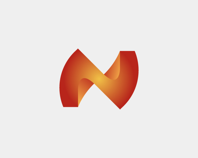 Modern N Logo