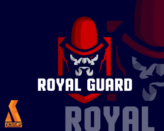 inspired by the guard esport's team logo of rugal 